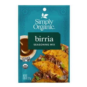 089836158000 simply organic birria seasoning mix m504691 front