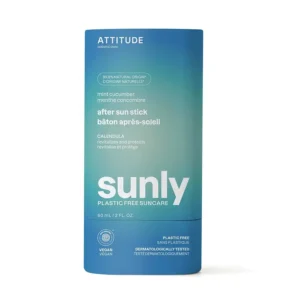 attitude sunly after sun stick mint cucumber 2floz front 240154