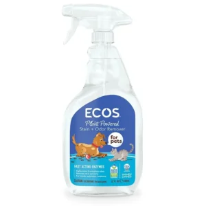 earth friendly products pet stain odor remover lemon 22floz front 240510 1