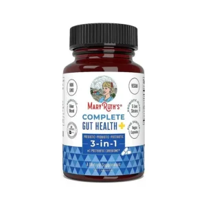mary ruths 3 in 1 gut health capsules 60count front bottle 240329 1